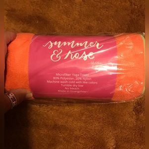 Microfiber yoga towel